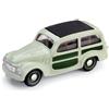 Brumm BM0029-01 FIAT 500 C BELVEDERE CHIUSA 1951 VERDE CHIARO 1:43 Modellino