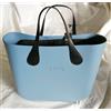 O bag Borsa Nuova Originale Col. MATCHA INTERNO NERO MANICI NERO