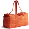 Vera Bradley Women's Large Original Duffel, Cotton Gabardine, Koi Orange, One Size