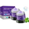 EONFAVE Polvere dentale contro lo scolorimento, 2 pezzi Teeth Whitening Powder, polvere minerale per riparazione dentale, polvere bianca dei denti per alito fresco, efficace nel rafforzare denti e gengive