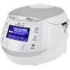 Yum Asia Sakura cuociriso con ciotola in ceramica e Micom Fuzzy Logic (8 tazze, 1,5 litri) 6 funzioni di cottura del riso, 6 funzioni Multicooker, display a LED Motouch - 220-240V EU