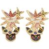 Pokémon Center PC233 Accessorio Pokemon Center Orecchini traforati Dark Terrestrial Umbreon