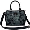 Loungefly Disney Villians - Borsa a tracolla con stampa su tutta la superficie, nero, Medium