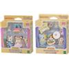 Sylvanian Families Baby Nursery Recital Set 2 pantofole da principessa e...