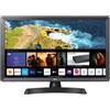 Lg Smart Tv 24" Led Hd Ready Fhd Monitor Tv Nero Dvb-T2 Usb Wifi (23.6") 59,9 Cm