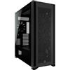 Corsair 7000D AIRFLOW Case per PC ATX Full-Tower (Pannello Anteriore a Flusso d'aria Elevato, Tre Ventole da 140 mm con Ripetitore PWM Incluse, Generoso Spazio Interno), Nero