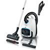 Bosch Elettrodomestici BGB6SIL1, Aspirapolvere, Bianco, 700 W, 4 Litri, 66 decibeles