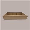 LUCGEL SRL Scatola in Carta Avana Porta Torta Paste o Porta Oggetti 490x290x150mm 10 Pezzi