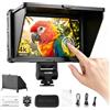 VILTROX DC-X2 6 pollice IPS Camera Field Monitor Touch Screen HDMI DSLR Monitor 4k Camera Monitor con Parasole Cappuccio per Sony Canon Nikon