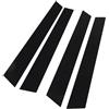 Bediffer 4 Pz Finestra Pilastro Postino Lucido Nero B Cover Adesivo per 970 2009-2016 Lusso Resistente Ai Graffi Lato Lato Look Elegante,Modifica decorazioni interne ed esterne auto