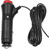 CGEAMDY Spinotto Presa Accendisigari per Auto, Maschio Presa Accendisigari Adattatore, 12V 24V Maschio Spina Accendisigari, con LED Accendino Adattatore, per Auto, Veicolo, Moto, Barch(3M)