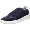 Geox Sneaker da Uomo a U magneti, Blu Navy, 45 EU