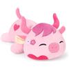 shownicer - Peluche cuscino a forma di mucca Kawaii, regalo per bambini e ragazze, 3+ anni (Sakura, 30 cm)