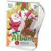 Sabbiarelli Sand-it For Fun - Album Baby Addobbi di Natale - 5 Cartoncini Adesivi A5 per Sand Art per Creare 10 Decorazioni | SABBIA COLORATA NON INCLUSA | Lavoretti di Natale per Bambini 3-5 anni