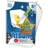 Sabbiarelli Sand-it For Fun - Album Stella di Natale 3D - 5 Cartoncini Adesivi A5 per Sand Art per Creare 1 Addobbo di Natale | SABBIA COLORATA NON INCLUSA | Lavoretti per Bambini dagli 8 ai 12 anni