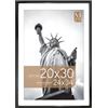 MCS Trendsetter - Cornice per poster, 61 x 86 cm, spazio per la foto 50,8 x 76,2 cm con passepartout o 61 x 86 cm senza passepartou, verticale e orizzontale, cornice grande da appendere alla parete