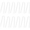 lasuroa 12pz Tubi per Apparecchi Acustici, 3,5x2mm Leggeri BTE Reemplazo Tubos para Audífonos Flessibili Ricambio Amplificatori Auricolari per Trasmissione Suono Nitido(Trasparenti)