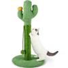 Mora Pets Tiragraffi cactus per gatti adulti colonne tiragraffii albero per gatti grandi e piccolo palo in naturali sisal 57.9 x 33 cm (H x Ø)