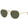 Ray-Ban Occhiali da Sole Ray-Ban Jack Legend Gold RB 3565 (919631)
