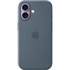 Apple Custodia MagSafe in silicone per iPhone 17 - Blu salmastro