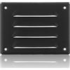 ABOUT VENT 140x105mm Griglia di Ventilazione in Acciaio Antracite con Zanzariera - Griglie di Aerazione in Metallo