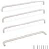 SPDYCESS 4 Pezzi Maniglie per Mobili Bianco, Maniglia per Armadio Cassetto, Maniglie Cucina per Armadi Porta Bagno, Distanza Tra i Fori 320 mm