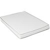 Amazon Basics - Materasso in schiuma fredda H2 e H3, fodera rimovibile e lavabile, altezza 18cm, dimensioni 80cm x 200cm