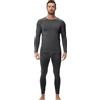 wirarpa Men's Thermal Shirt And Thermal Pants - Winter Thermal Underwear Base Layer Set for Skiing, Running, Cycling