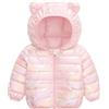Baogaier Giubbotto Bambini Invernale, Bambina Rosa Antivento Cappotto Inverno Impermeabile Giubbotti con Cerniera Tasche Leggero Caldo Outwear Ragazzi Vestiti Bimba Bimbo 3-4 Anni