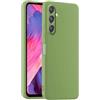 HULLIN Custodia per Telefono in Silicone Colorato, Adatta per Samsung Galaxy A25 5G (6.5) - Verde Matcha