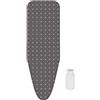 LaundrySpecialist Copriasse da stiro Laundry Specialist Classic - 2 strati e dotato di schiuma da 3 mm - taglia S/M per una larghezza da 25 a 32 cm e una lunghezza da 105 a 112 cm - Universale