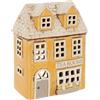 Shudehill Giftware Negozi di ceramiche del villaggio e case di caffè per candele tealight - Camminatori, sale da tè, fioristi e altro (sale da tè)