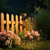 Liuyife Luci LED Solari per Annaffiatoio Da Giardino, Spruzzino Solare Con Filare Di Lucine, Decorazione Da Giardino in Metallo Resistente All'acqua, Ideale Come Regalo per Le Donne