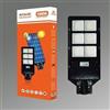 Generico FARO LED LAMPIONE STRADALE 1000W LUCE FREDDA PANNELLO SOLARE STAFFA CREPUSCOLARE