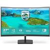 Philips Monitor Gaming 271E1SCA Monitor, Adaptive Sync 75 Hz, VA LED 27", 1920 x