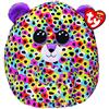Ty - Morbido Peluche Cuscino - Squish a Boos - Unicorno - Multicolore - Giselle - Pupazzo con corno dorato glitter - Ottima idea regalo per grandi e bambini - Ottimo per ogni occasione -33 cm- 39188