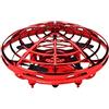 Amewi 25305 - Mini UFO con comandi gestuali, Colore: Rosso