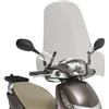 FAR 8100A COMPLETO DI ATTACCHI A8100A PARABREZZA PARAVENTO CUPOLINO GIVI COMPATIBILE CON PEUGEOT TWEET 125 2019