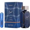RESAES Resistant and aesthetic Hayaati Al Maleky - Profumo arabo a lunga durata, Eau da Parfum importato da Dubai, con atomizzatore ricaricabile 5 ml, fragranza di lusso orientale, Oud Ambra e Spezie (Al Maleky)