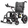 Homyking carrozzina per disabili, sedia a rotelle pieghevole, sedia a rotelle elettrica, leggera monopattini elettrici, scooter elettrico adulti senza patente, electric scooter, Durata di 25 km