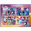 Clementoni Castorland - Puzzle da 20 pezzi, 4 puzzle - Vampirina