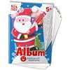 Sabbiarelli Sand-it For Fun - Album Il Natale - 5 Disegni Adesivi A5 per Sand Art | SABBIA COLORATA NON INCLUSA | Lavoretti di Natale per Bambini 5-6-7-8-9-10-11-12 anni