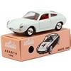 OPO 10 - Collezione Auto in Miniatura 1/43 Solido, Riproduzione Compatibile per Fiat Abarth 1000 Bianco - 1241
