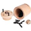 mogdi Super Six Big - Gioco di società in legno massiccio di alta qualità, 6 vince Super Six Big Mini da viaggio, gioco da tavolo con dadi da 2 - 6 giocatori, con tassello leggero per bambini, design in