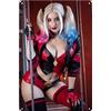 SREELEATHERS Vintage Metal Signs Sexy Women Pole Dancing Poster Pinup Girl Tin Sign Wall Art Decor Plaque for Home Bar Pub Club Garage Man Cave Studio Bathroom 8x12 inch