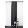TODAY 257301 - Tenda con Passanti, in Poliestere, Dimensioni: 140 x 260 cm, Poliestere, Canon de Fusil/Gris Anthracite, 140x260 cm