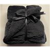 CRS Fur Fabrics Coperta in pile per letto matrimoniale, colore: antracite