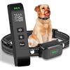 TYVIFKE Collare da Addestramento per Cani, 3 Modalità Beep/Vibrazione/Boost Vibrazione, Portata 2600ft, Ricaricabile, Impermeabile IP67, Collare anti abbaiamento con telecomando Per cani di Tutte le Taglie