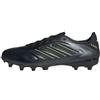 adidas Copa Pure III Club Firm Multi Ground Football Boots, Scarpe da Calcio Unisex-Adulto, Core Black/DGH Solid Grey/Lucid Lemon, 44 2/3 EU