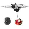 Generic Airdrop Payload Trasporto Trasporto Rilascio Drop Device Drone Thrower Airdrop Sistema di Dropping Compatibile per DJI Mini 4 Pro/Mini 3/Mini 3 Pro/Mini 2/Mini SE/Mavic Mini/Mavic Pro/Mavic Air